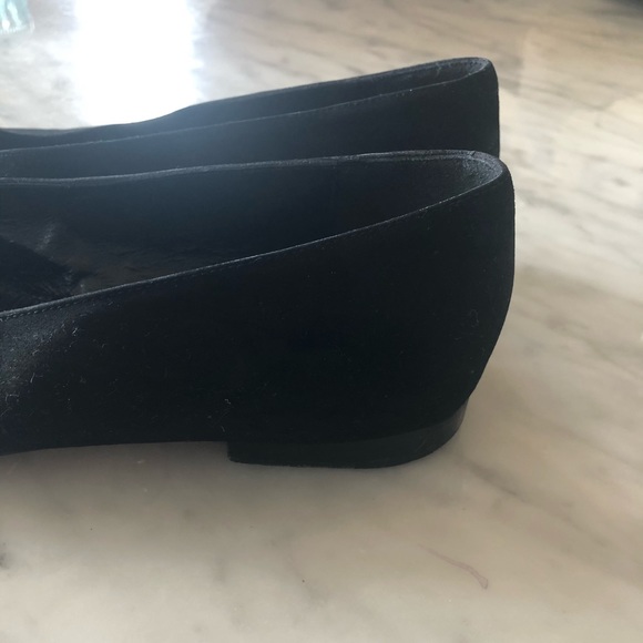 🛍 Mansur Gavriel Suede Ballet Flats - Picture 4 of 9
